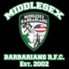 MIDDLESEX BARBARIANS RUGBY CREST WITH TEXT