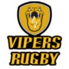VIPERS RUGBY BLACK OUTLINE