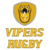 VIPERS RUGBY THIN BLACK OUTLINE