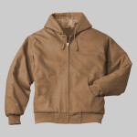 Duck Cloth Hooded Work Jacket