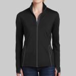 Women's Sport Wick ® Stretch Contrast Full Zip Jacket