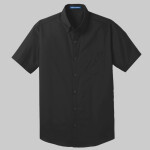 Short Sleeve Carefree Poplin Shirt