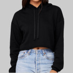 Women's Sponge Fleece Cropped Fleece Hoodie