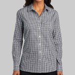 Women's Broadcloth Gingham Easy Care Shirt