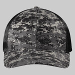 Digi Camo Snapback Trucker Cap