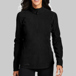 Ladies 1/2 Zip Microfleece Jacket